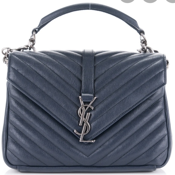 SOLD YSL Saint Laurent College Bag Medium - Picture 1 of 16